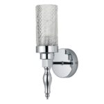 2813-1W, настенный светильник, D135xW100xH305, 1xE14x40W, excluded — изображение 2