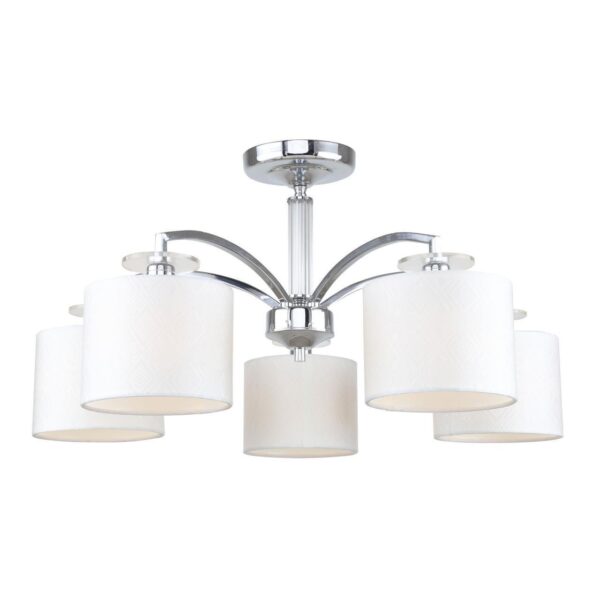 2199-5U, люстра потолочная, D640xH320, 5xE14x40W, excluded