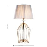 2690-1T, настольный светильник, D300xH580, 1xE27x40W , excluded — изображение 3