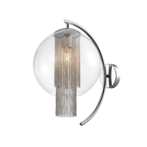 3008-1W, настенный светильник, D350xW250xH405, 1xE27x60W, excluded