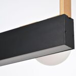 4072-6P, подвесная люстра, L1200xW240xH200/1200, 6xG9LEDx10W, excluded + LEDx18W, 700LM, 4000K, included — изображение 5