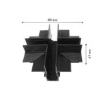 1012-CX-001, коннектор, L80xW80xH41 — изображение 2