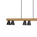 2984-6P, подвесная люстра, L910xW85xH165/1665, 6xGU10LEDx5W, excluded — изображение 3