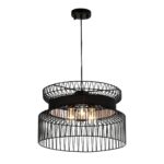 2363-2P, подвес, D450xH280/1280, 3xE27x40W, excluded