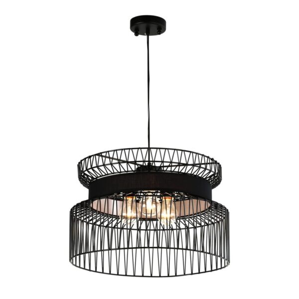 2363-2P, подвес, D450xH280/1280, 3xE27x40W, excluded