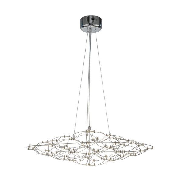 4305-8P, подвесная люстра, D785xH270/2270, LEDx46W, 5580LM, 3000K/4500K/6000K, included, remote control