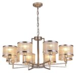 2487-8P, люстра, D780xH330/830, 8xE14x40W, excluded