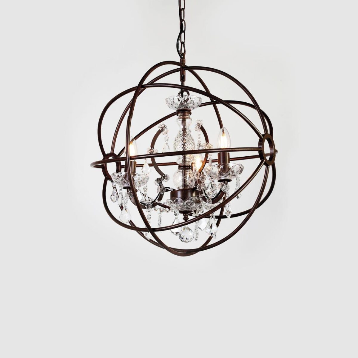 1834-3P, люстра подвесная, D520xH540/1540, 3xE14x40W, excluded — изображение 1