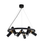 2997-6P, подвесная люстра, D650xH290/1220, 12xGU10LEDx5W, excluded — изображение 2