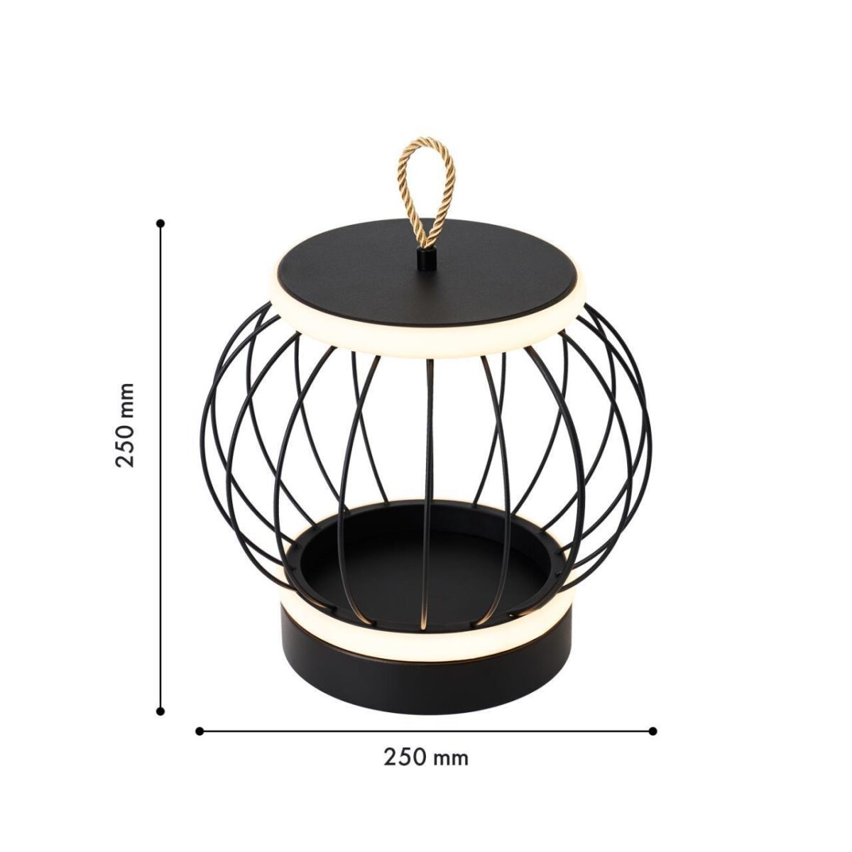 4435-2T, настольный светильник, D250xH250, LEDx12W, 1200LM, 3000-6000K, included, switch — изображение 3