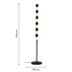 4601-1F, напольный светильник, D200xH1500, 12xLEDx2W, 2160LM, 3000K, included — изображение 3
