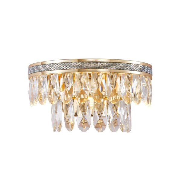 4207-2W, настенный светильник, D190xW300xH160, 1xG9x40W, excluded + LEDx3W, 3000K, included