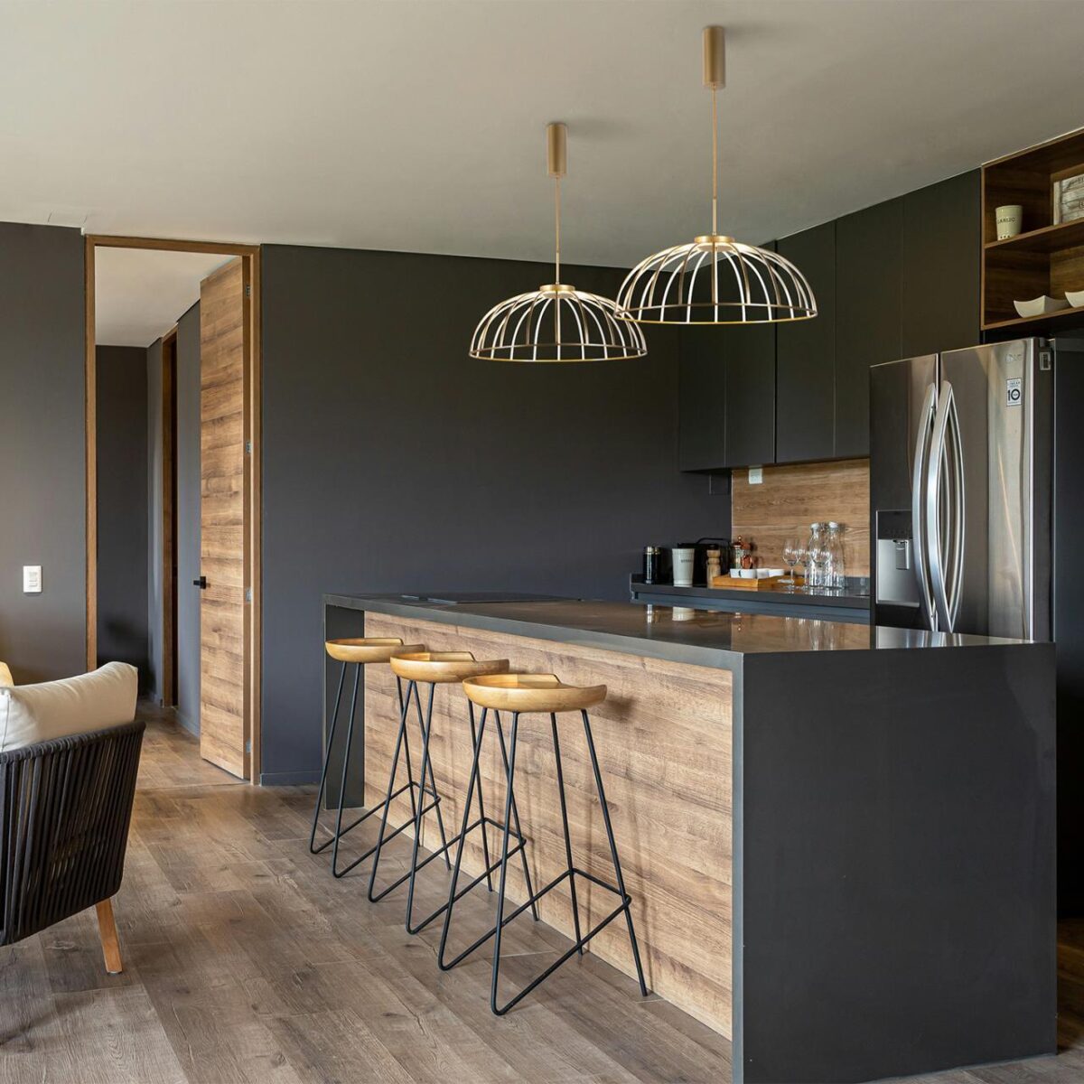 4285-6P, подвесная люстра, D600xH500/1900, LEDx60W, 5700LM, 4000K, included — изображение 8