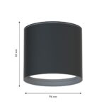 4663-1U, уличный светильник, D96xH85, 1xGX53LEDx15W, IP54, excluded — изображение 3