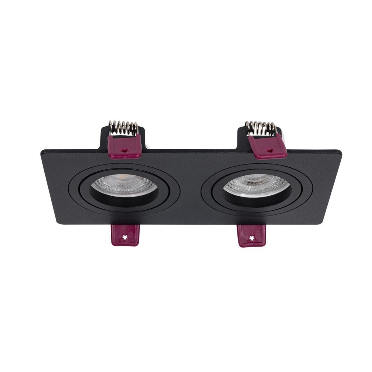 4646-2C, врезной светильник, L172xW92xH28, cutout:L150xW75, 2xGU10x35W, IP20, excluded — изображение 2