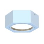 4665-1U, уличный светильник, L110xW95xH42, 1xGX53LEDx15W, IP54, excluded