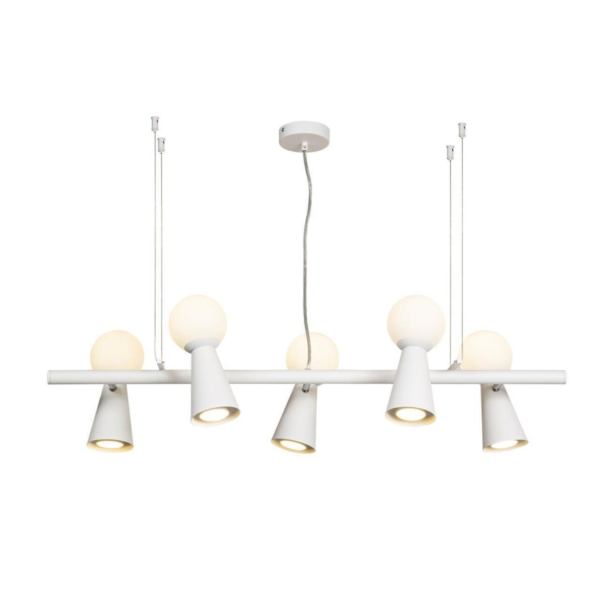 4094-5P, подвесная люстра, L900xW330xH230/1730, 5xG9LEDx3W + 5xGU10x35W, excluded 4094-5P, подвесная люстра, L900xW330xH230/1730, 5xG9LEDx3W + 5xGU10x35W, excluded — изображение 1