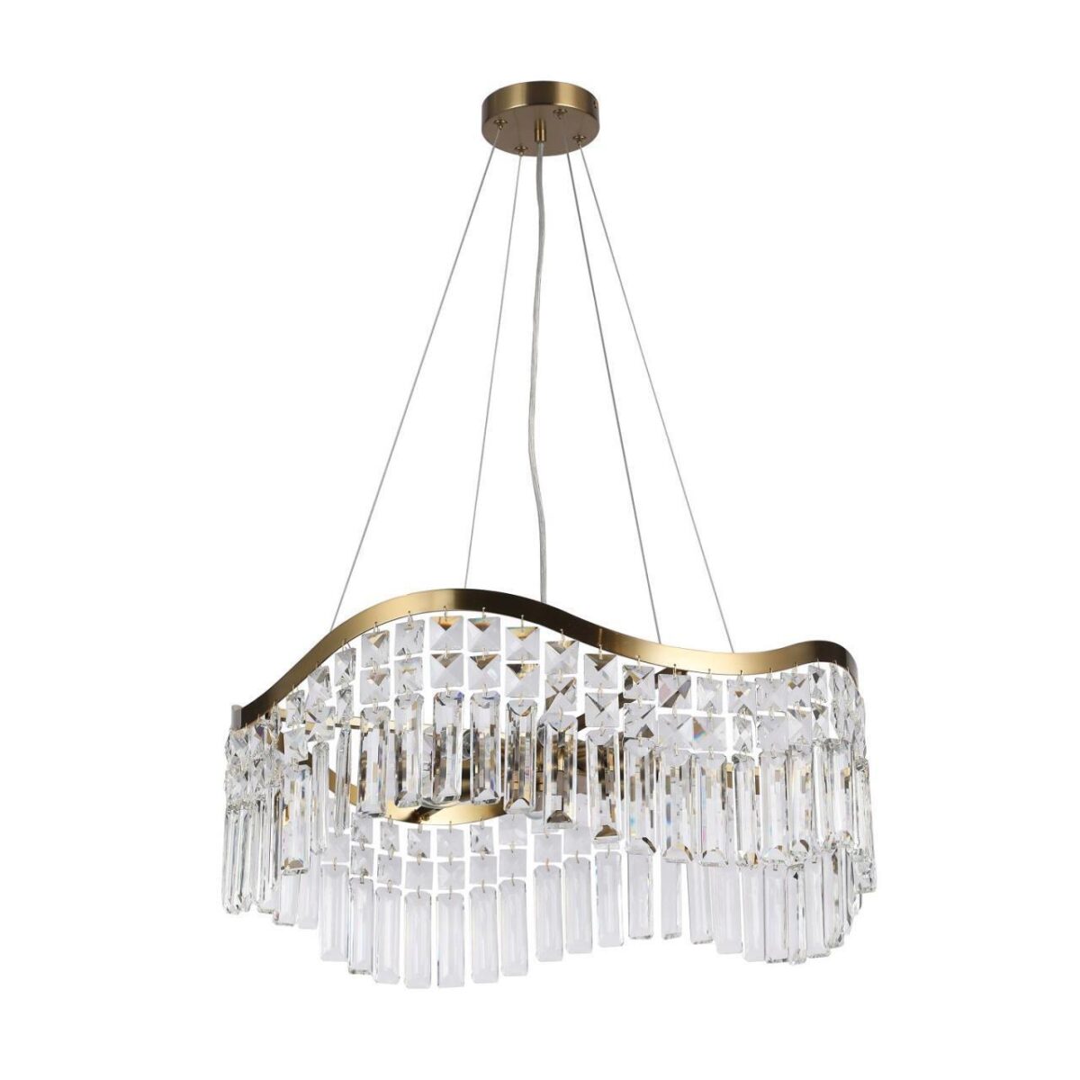 4135-8P, подвесная люстра, D600xH215/1200, 8xE14x60W, excluded — изображение 2