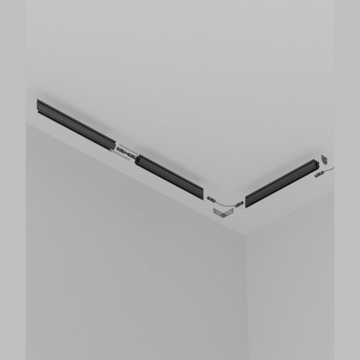 1014-TB-200, профиль под натяжной потолок (шинопровод), 2М, серия Logica — изображение 8