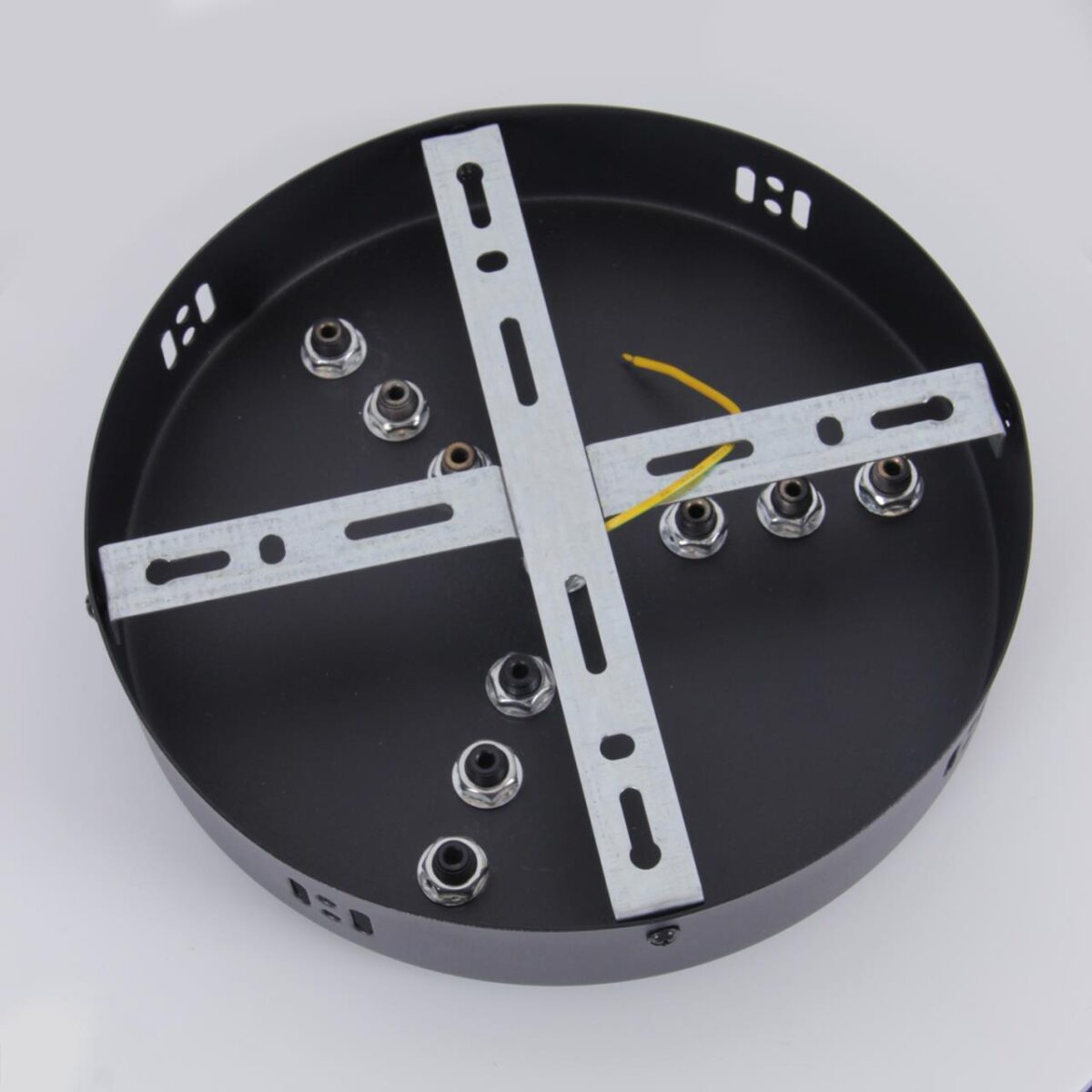 4591-220-9BL, потолочная чаша, D220xH40, цвет черный — изображение 3