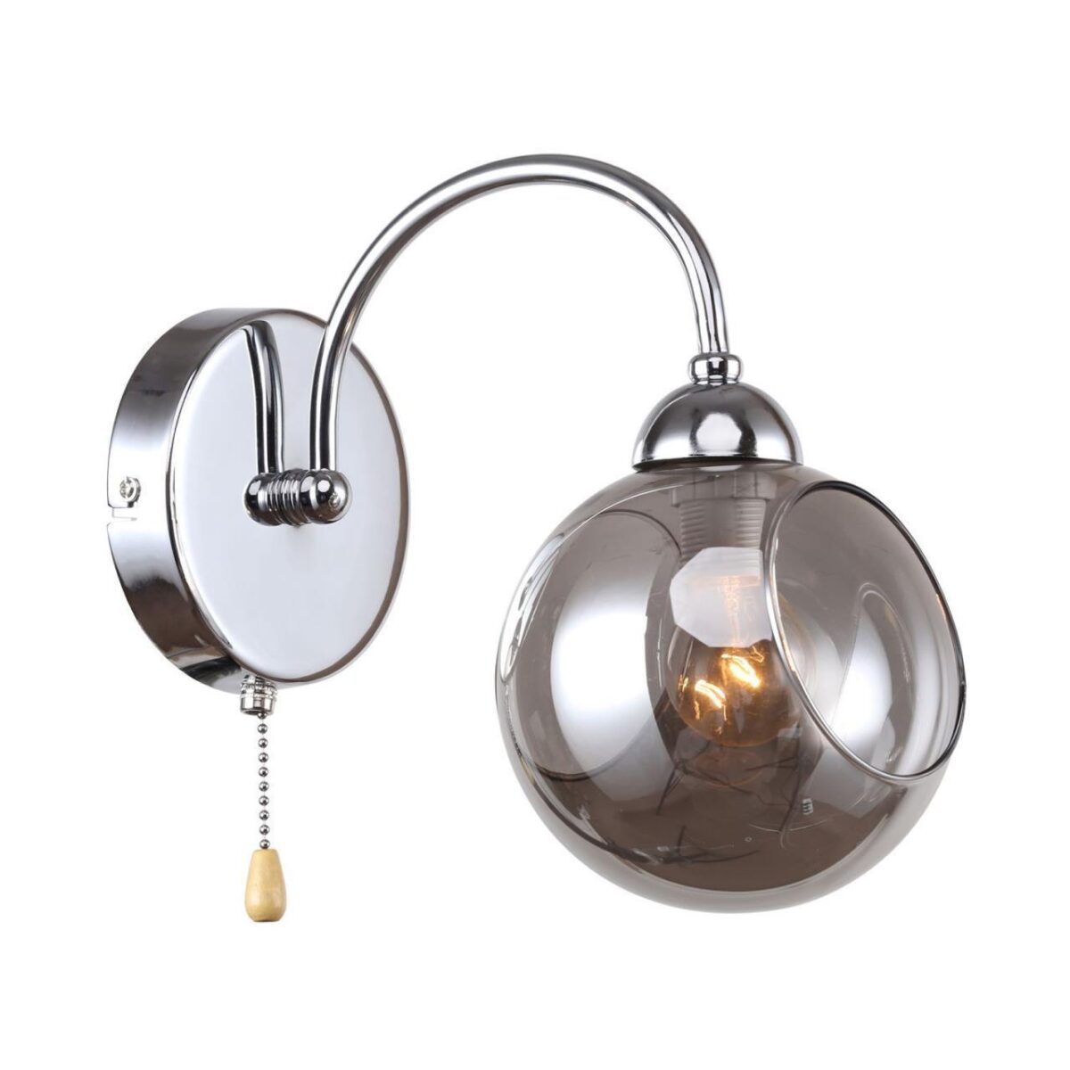 2342-1W, настенный светильник, D230xW120xH240, 1xE14x40W, excluded, switch — изображение 1