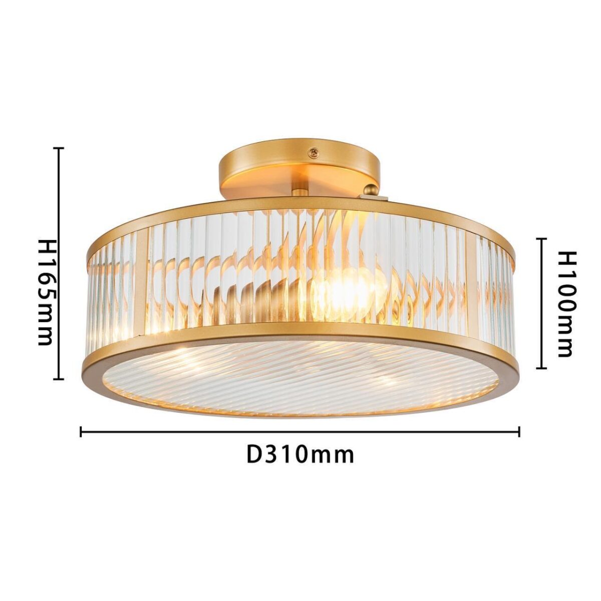 3099-3C, потолочная люстра, D310xH165, 3xE14x40W, excluded — изображение 3