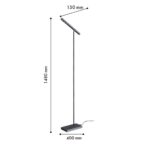 4321-1F, напольный светильник, L400xW150xH1480, LEDx9W, 360LM, 4000K, CRI>90, included, switch — изображение 2