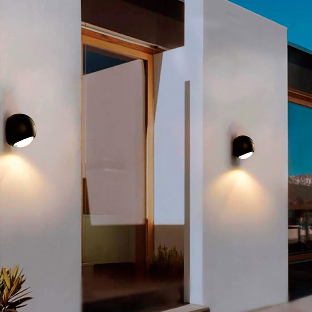 4391-1W, уличный светильник, D85xW100xH100, LEDx3W, 263LM, 3000K, IP54, included — изображение 4