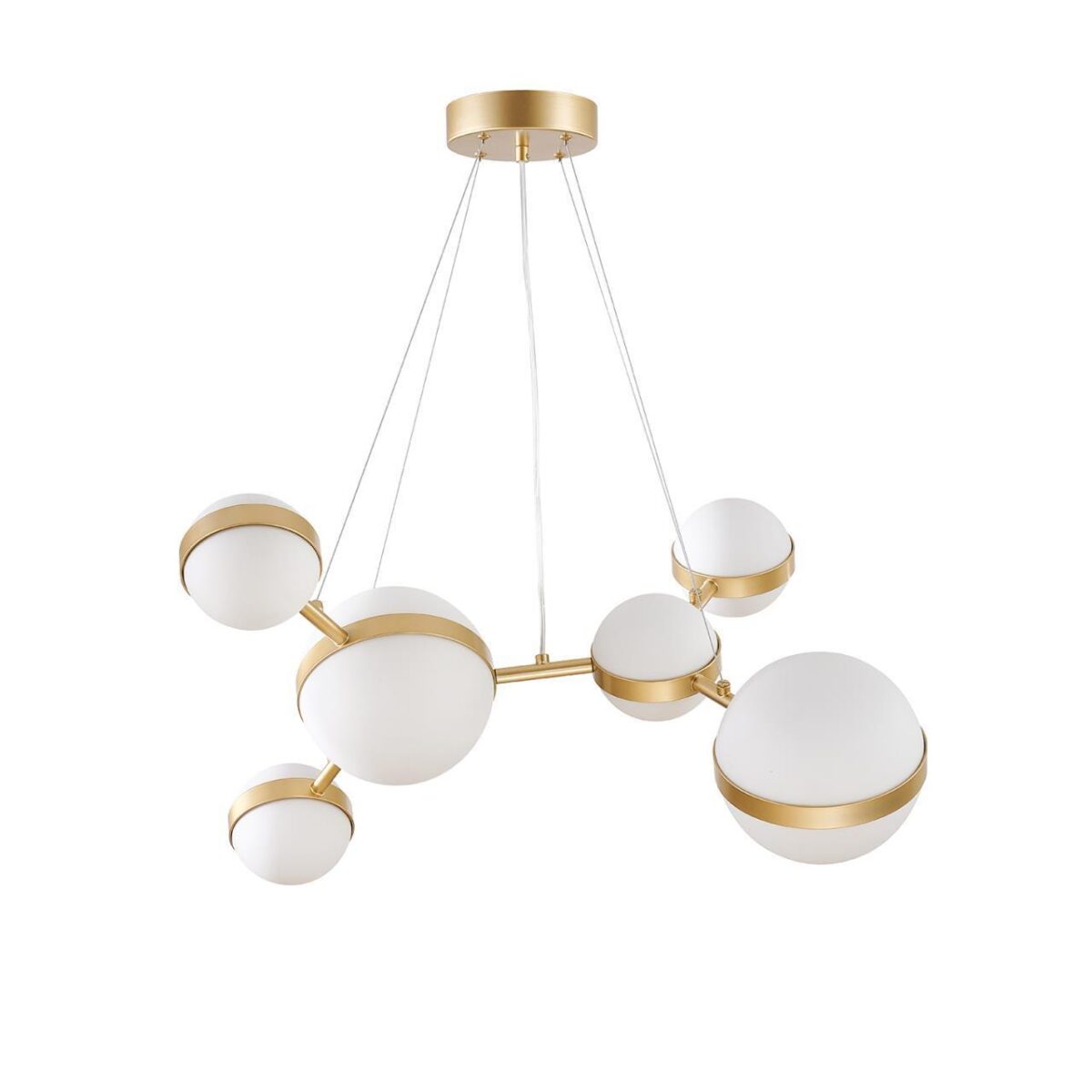 4448-6P, подвесная люстра, D700xH1100/1350, LEDx42W, 4610LM, 4000K, included — изображение 2