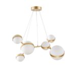 4448-6P, подвесная люстра, D700xH1100/1350, LEDx42W, 4610LM, 4000K, included — изображение 2