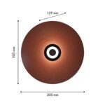 4289-1W, настенный светильник, D130xW300xH300, LEDx9W, 550LM, 4000K, included — изображение 2