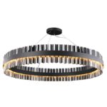 4262-10P, подвесная люстра, D1000xH150/1500, LEDx54W, 4320LM, 4000K, included