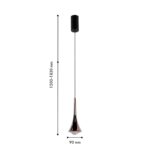 4292-1P, подвес, D90xH1500/1770, LEDx5W, 450LM, 4000K, included — изображение 3