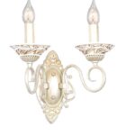 1141-2W, настенный светильник, D185xW325xH255, 2xE14x60W, excluded — изображение 3