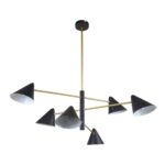 3089-6P, потолочная люстра, D900xH510/810, 6xE14x40W, excluded — изображение 2