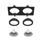 4646-2C, врезной светильник, L172xW92xH28, cutout:L150xW75, 2xGU10x35W, IP20, excluded — изображение 4