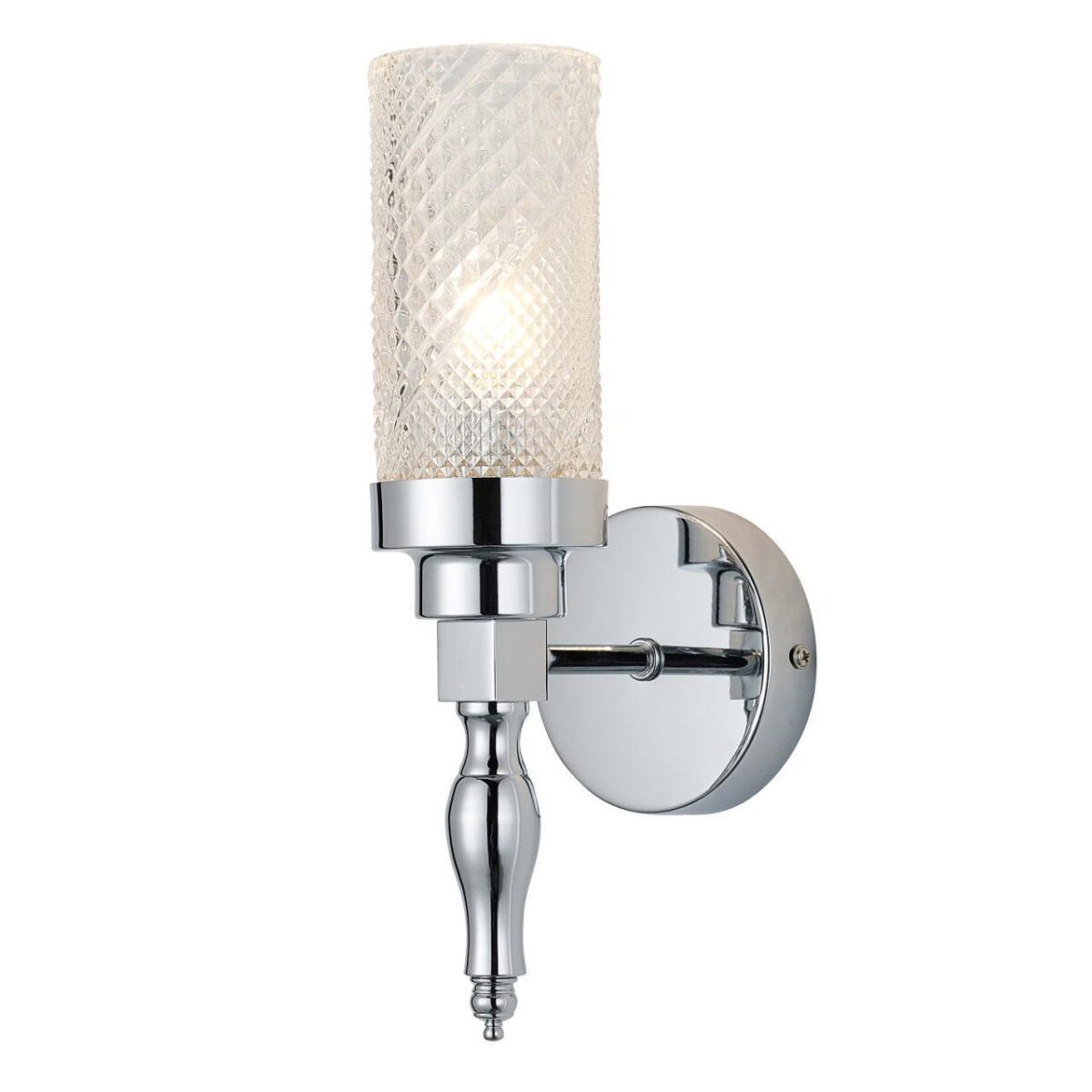 2813-1W, настенный светильник, D135xW100xH305, 1xE14x40W, excluded 2813-1W, настенный светильник, D135xW100xH305, 1xE14x40W, excluded — изображение 1