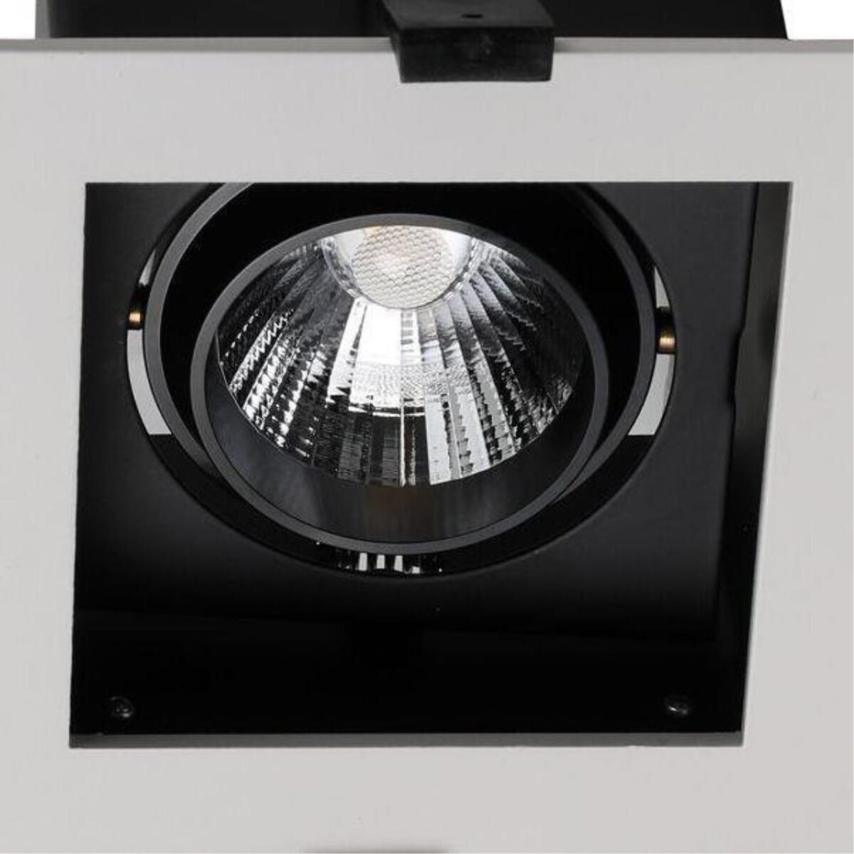 1988-1C, врезной светильник, L120xW120xH92, cutout:L100xW100, LEDx10W, BEAM ANGLE:24°, 350° ROTATION, 800LM, 4000K, included — изображение 4