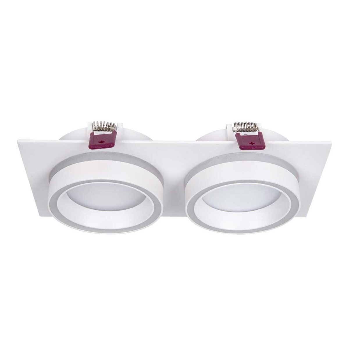 4650-2C, врезной светильник, L215xW108xH44, cutout:L186xW92, 2xGX53LEDx15W, IP20, excluded — изображение 2