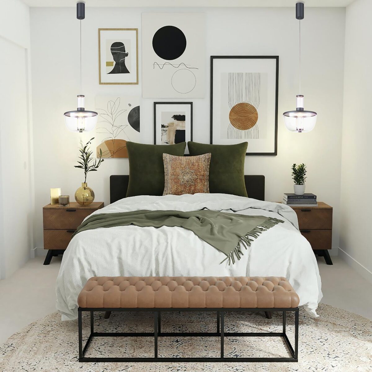 4313-1T, настольный светильник, D230xH275, LEDx12W, 600LM, 4000K, CRI>90, included, switch, dimmer — изображение 4