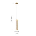 4195-2P, подвес, D80xH800/1200, 2xLEDx16W, 2880LM, 4000K, included — изображение 3