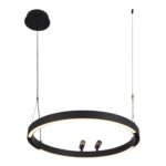 4474-1P, подвесная люстра, D600xH1000/1800, LEDx58W + 2xLEDx3W, 1860LM, 3000-6500K, included, remote control — изображение 5