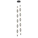 4560-2PC, подвесная/потолочная люстра, D200xH1780/2780 + D640xH890/1775 + D1800xH820/1725, 2xLEDx18W, 1630LM, 4000K, included