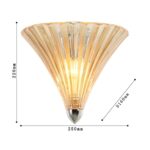 1697-1W, настенный светильник, D160xW250xH220, 1xE14x40W, excluded — изображение 4