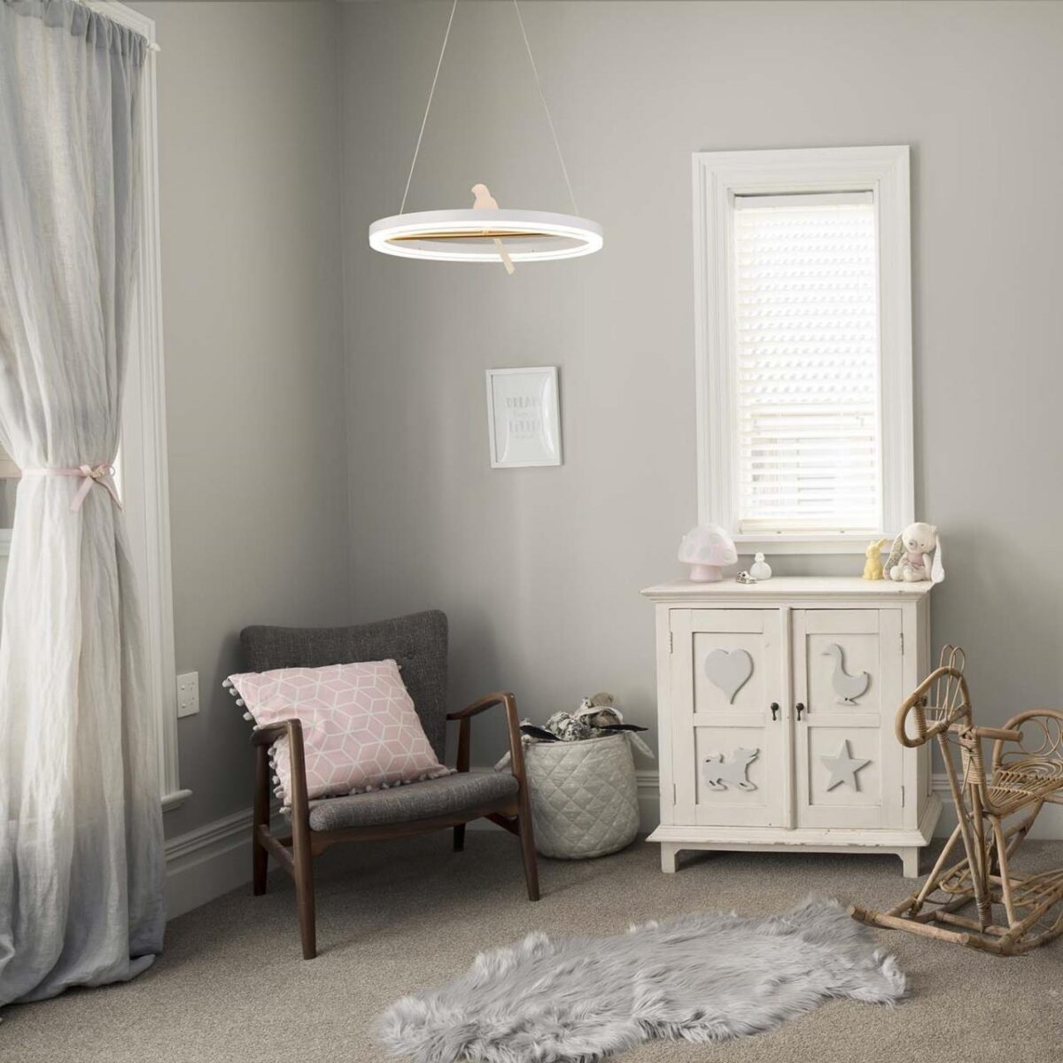 4654-1P, подвесная люстра, D500xH250/1300, LEDx25W, 1500LM, 4000K, included — изображение 5