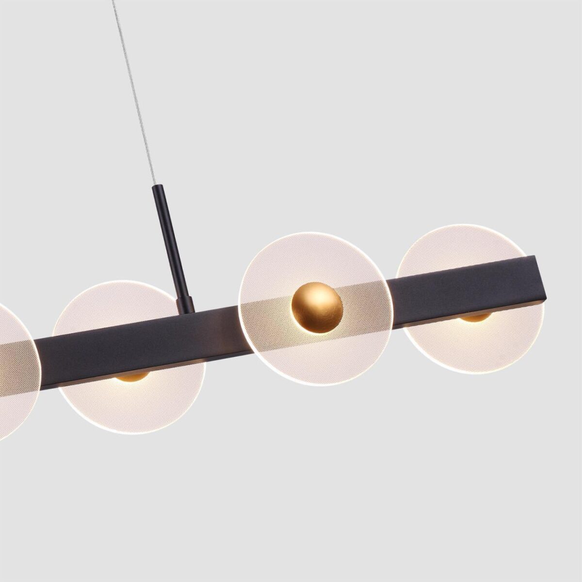 4317-6P, подвесная люстра, L910xW80xH255/1845, 6xLEDx5.3W, 1700LM, 4000K, CRI>90, included — изображение 3