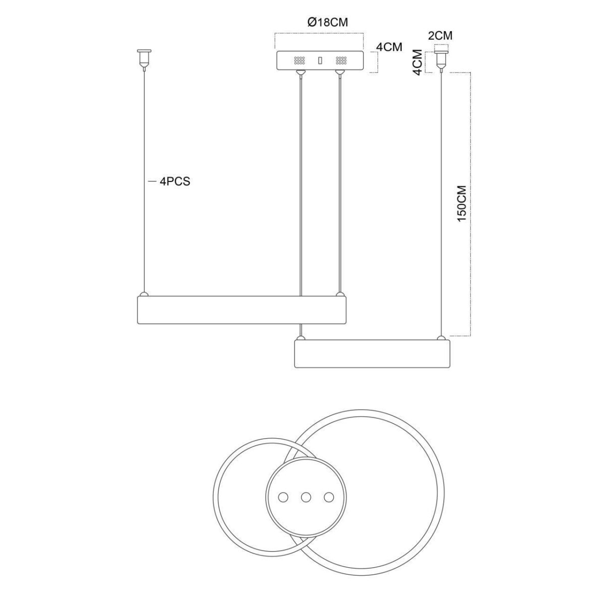 4591-180-2GD, потолочная чаша, D180xH40, цвет золотой — изображение 7