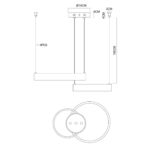 4591-180-2GD, потолочная чаша, D180xH40, цвет золотой — изображение 7