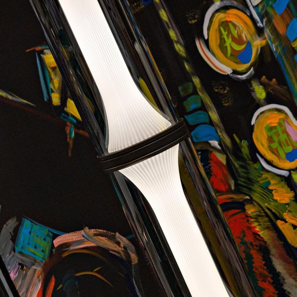 4245-1F, напольный светильник, D260xH1100, LEDx28W, 730LM, 4000K, included, switch — изображение 4