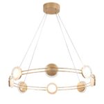 4334-8P, подвесная люстра, D800xH175/1800, 8xLEDx4W, 2560LM, 4000K, included